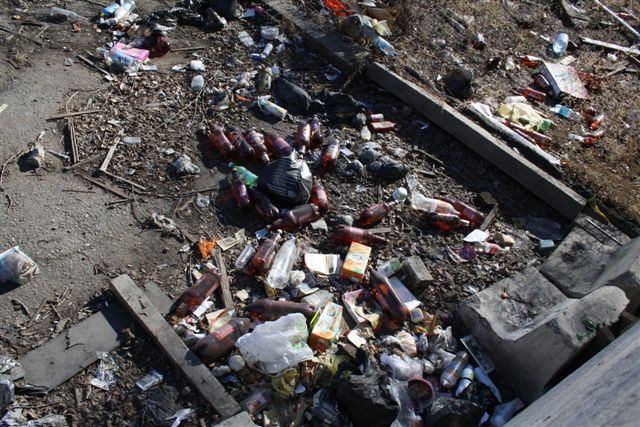 Стройки обросли свалками в Биробиджане, Фото с места события из других источников