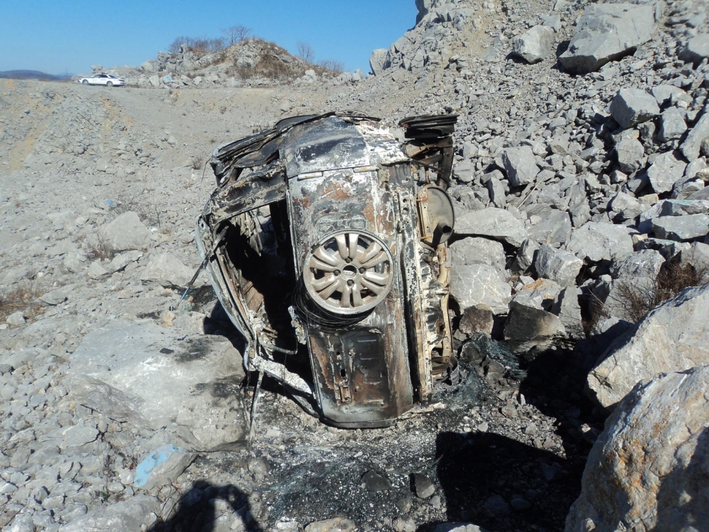 Автомобиль сорвался с горы в Приморье УГИБДД по Приморскому краю