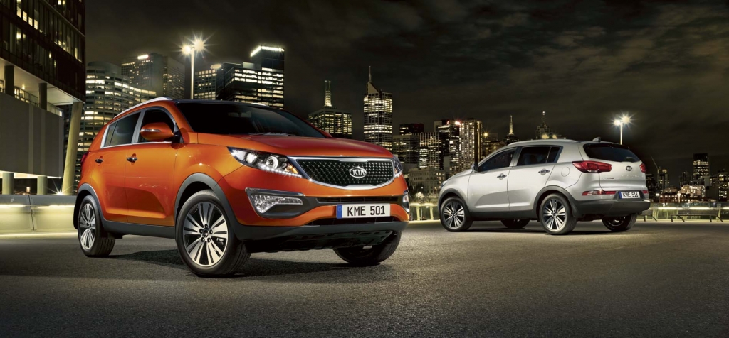 Рестайлинговый Kia Sportage Предоставлено официальным дилером