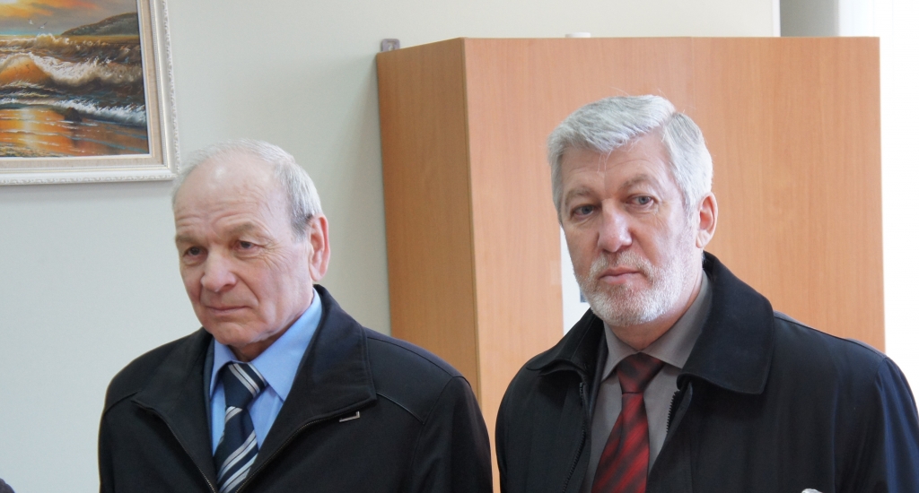 Ефим Шмаин и Анатолий Казанцев - жюри конкурса, Фото с места события собственное