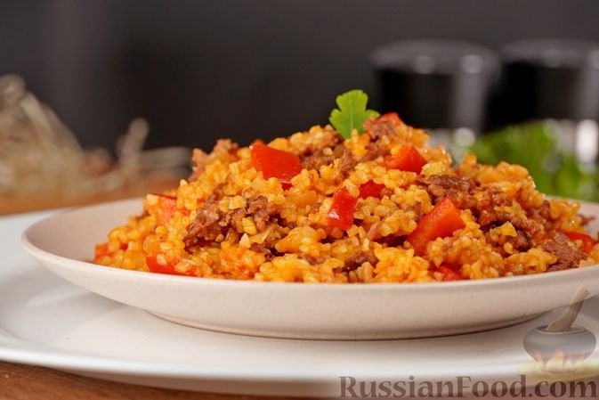 Булгур с фаршем russianfood.com