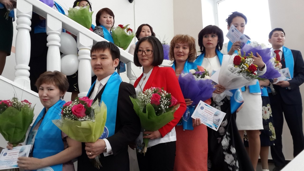 Участники конкурса "Учитель года 2014" Алена Подковырова, YakutiaMedia