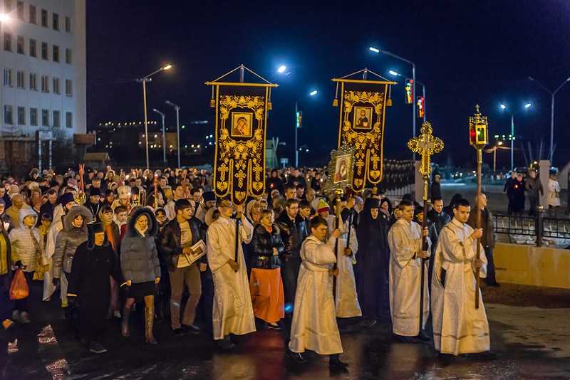Крестный ход, Фото с места события собственное
