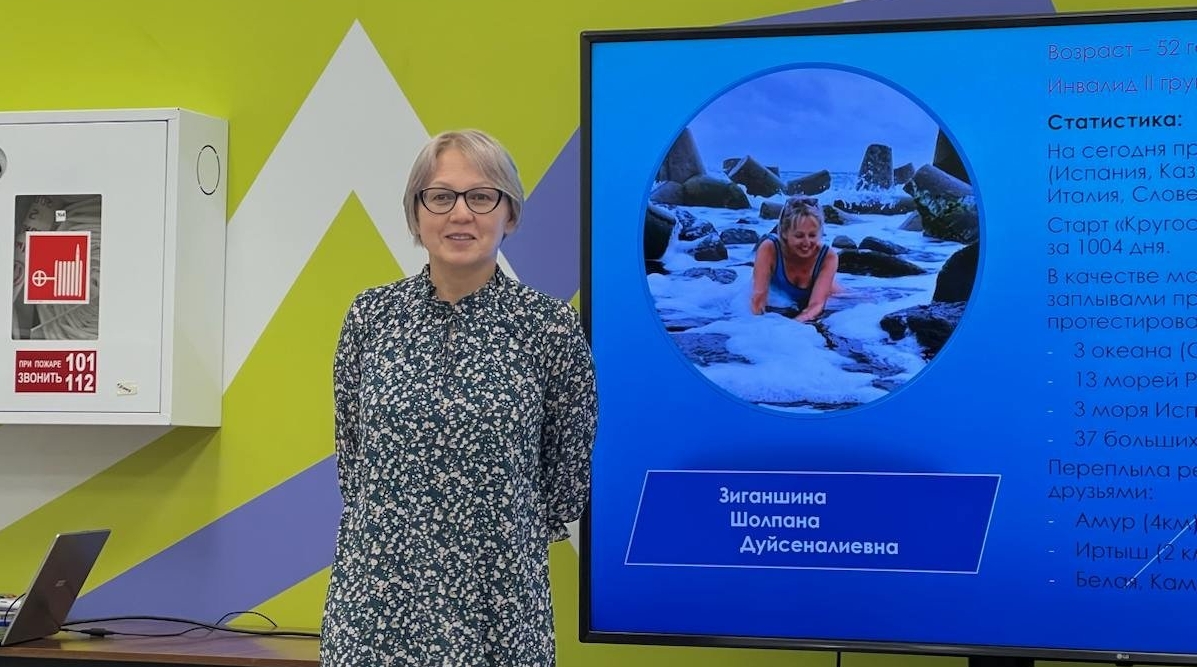 В Магадане прошла встреча с известной ICE WOMAN Шолпан Зиганшиной ИА MagadanMedia