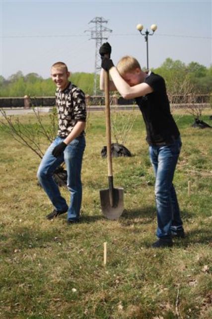 Целина, Фото с места события собственное