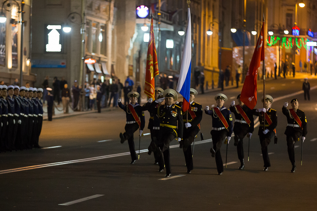 Парад во владивостоке фото