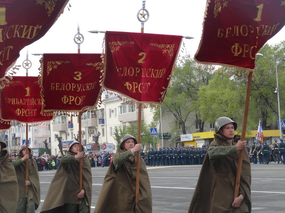 Парад Победы в Уссурийске, Фото с места события собственное