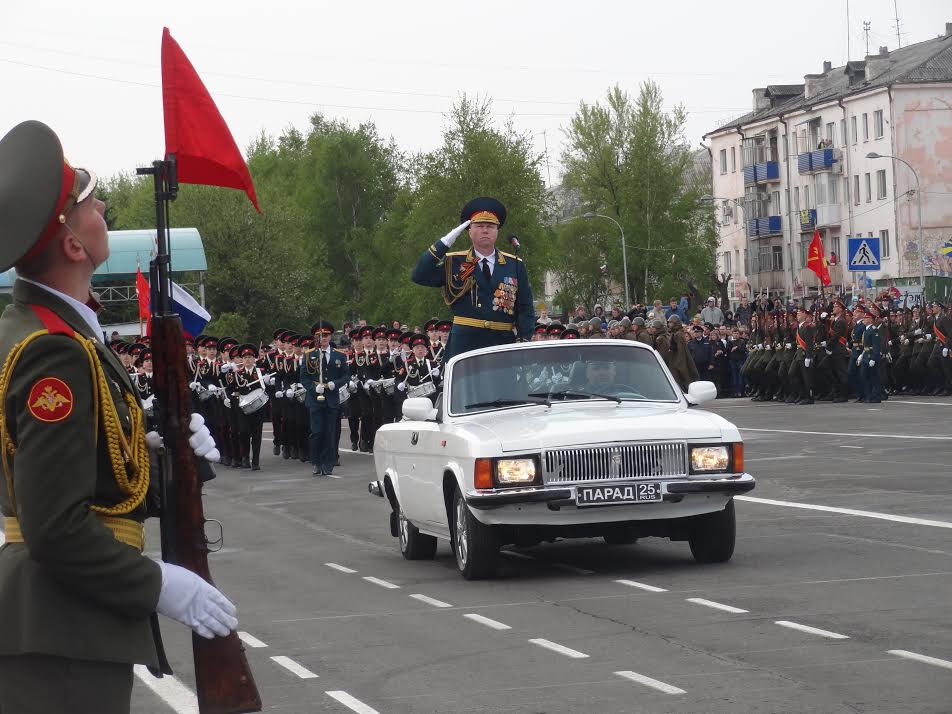 Парад Победы в Уссурийске Фадеева Анна