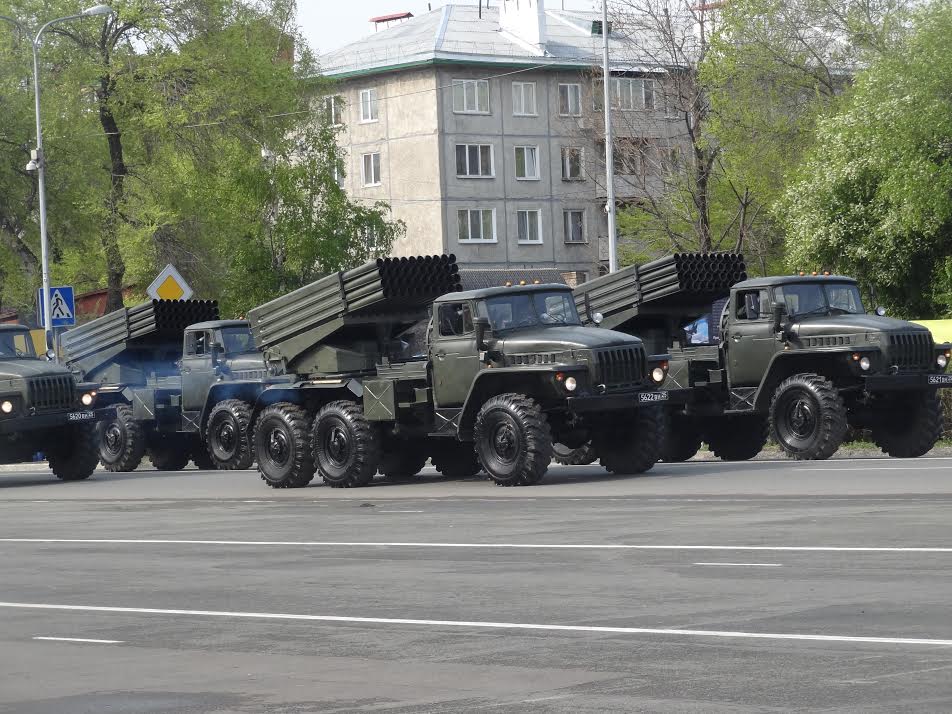 Военная техника, Фото с места события собственное