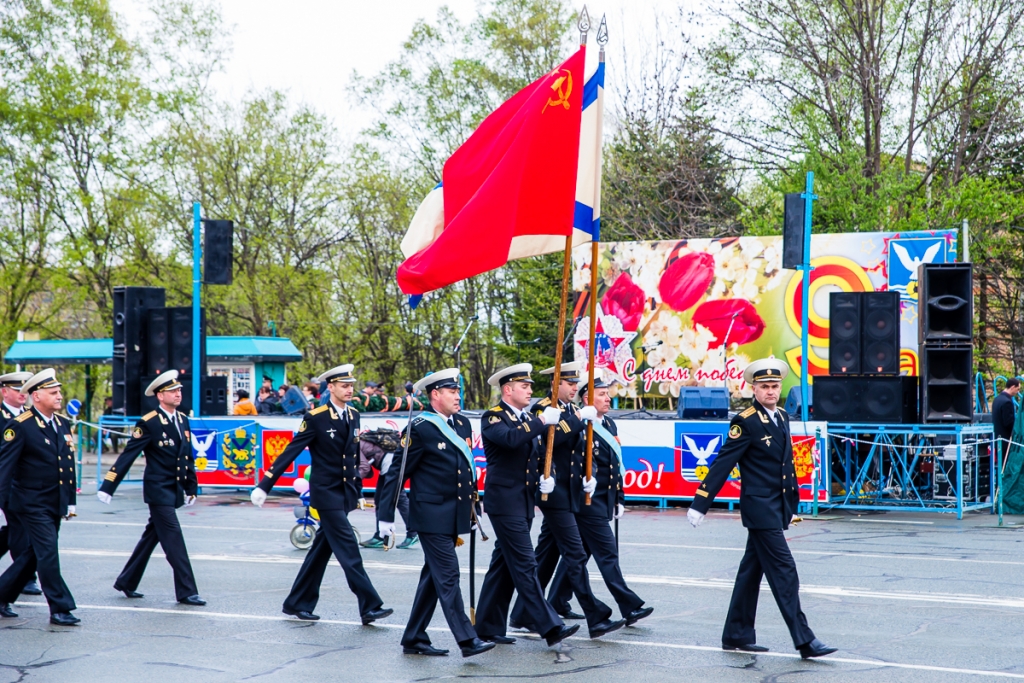 Марш подводников, Фото с места события собственное