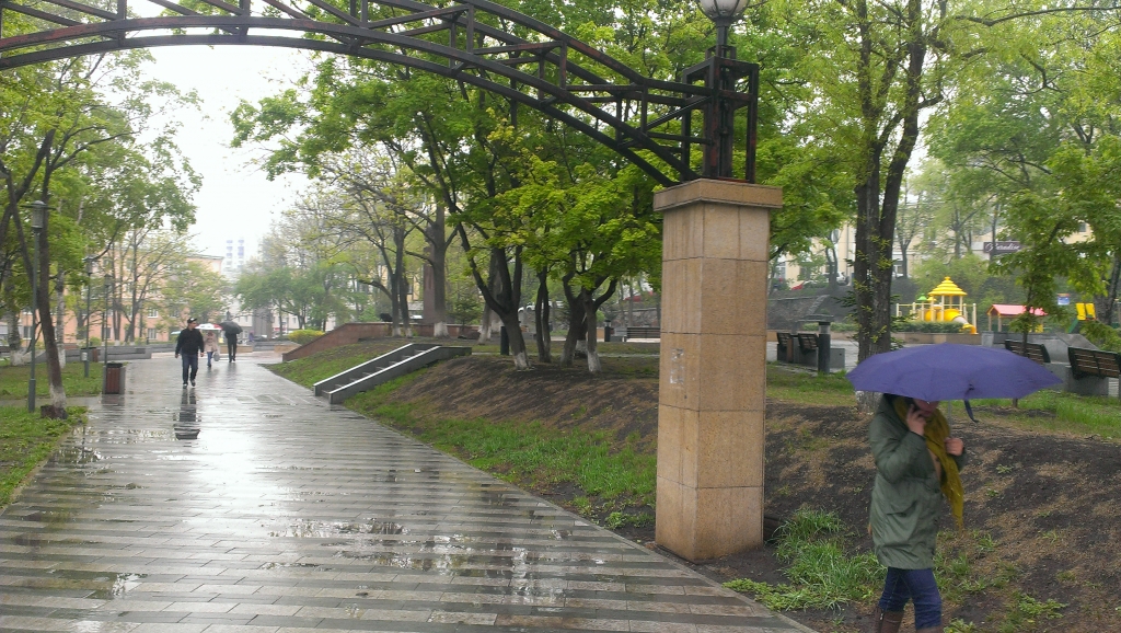 Сквер, Фото с места события собственное