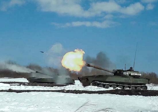 Российские военные успешно наступают в ДНР Пресс-служба Восточного военного округа