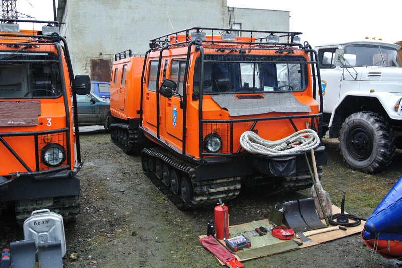 Проверили девять единиц техники, Фото с места события из других источников