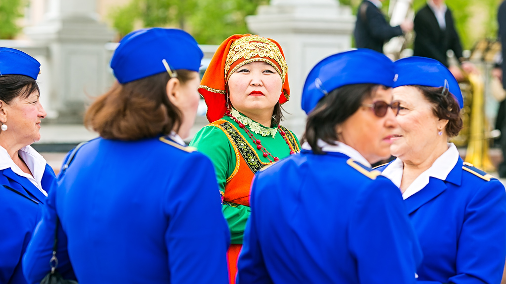 Гала-концерт Хоровой ассамблеи на Театральной площади в Улан-Удэ, Фото с места события собственное