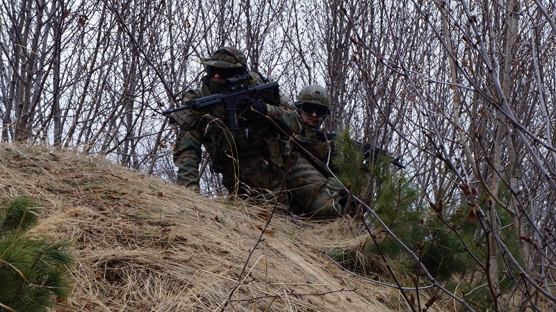 Разведчики, Фото с места события собственное