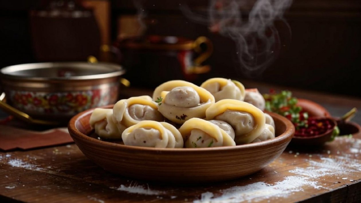 Пельмени для осиной талии: вкусно, а главное без вреда для фигуры ИИ &quotКандинский&quot (18+)