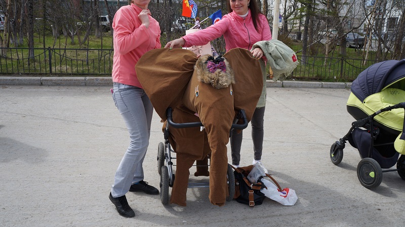 Мамонт, Фото с места события собственное
