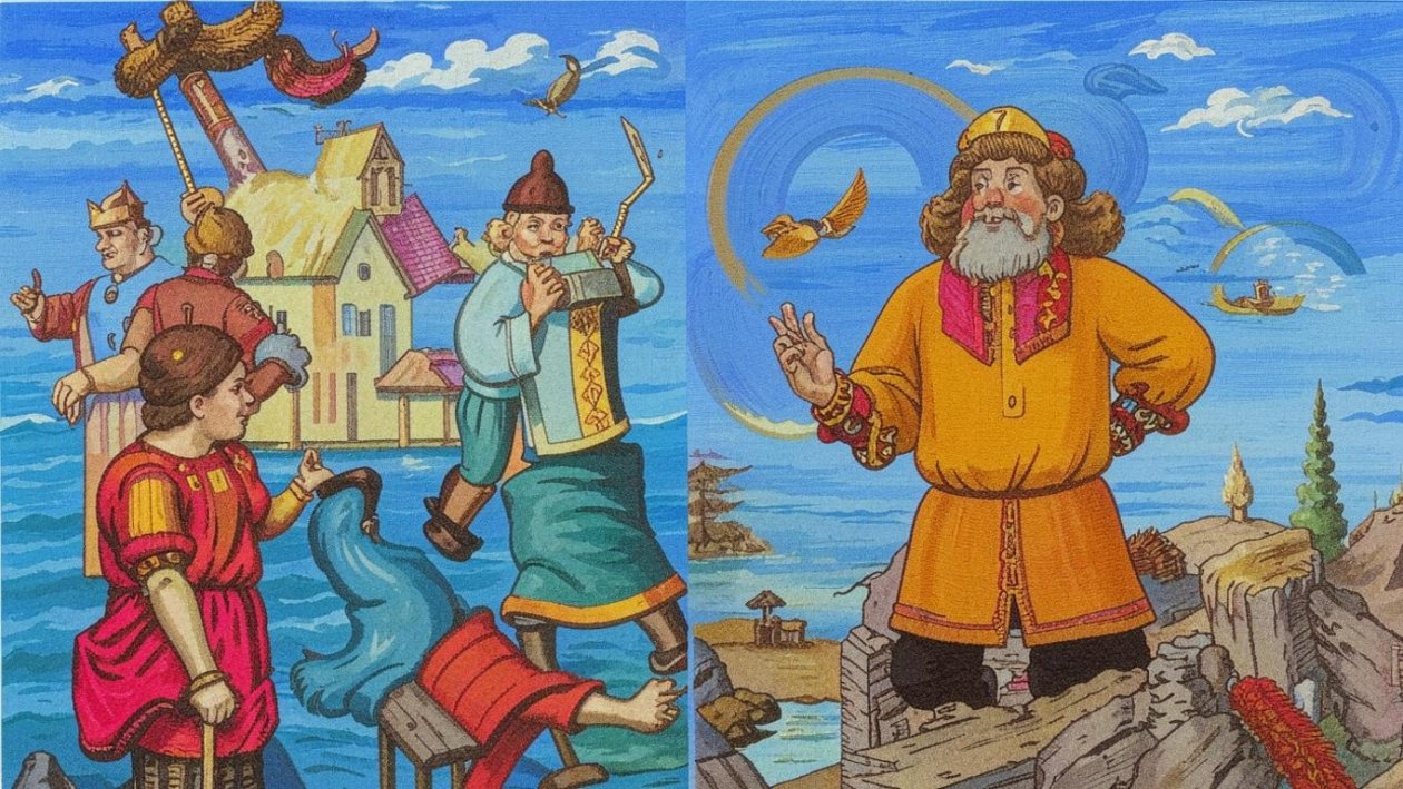 Пословицы и поговорки ИИ Кандинский (18+)