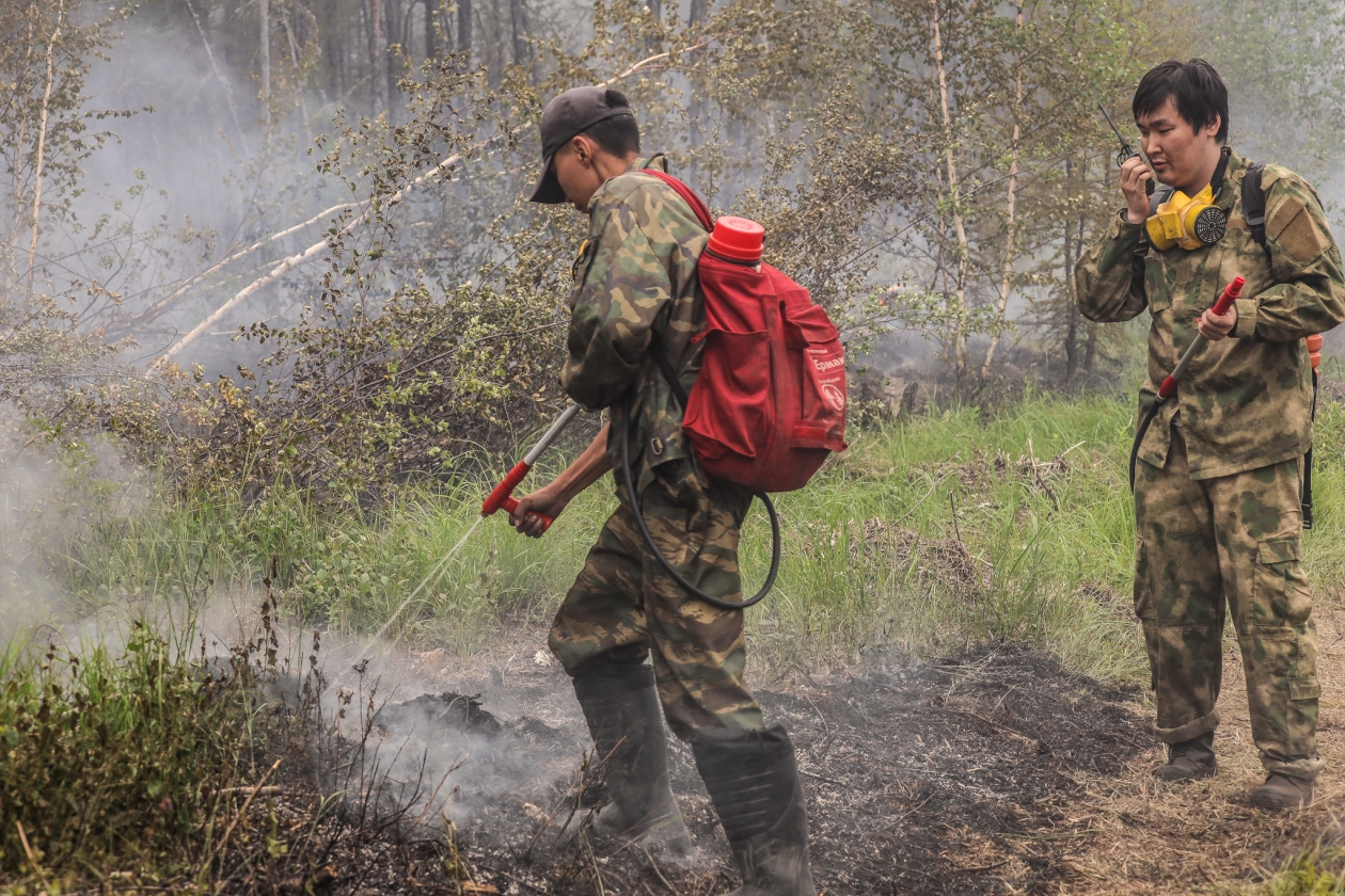 Лесные пожары в Якутии Андрей Сорокин, ЯСИА