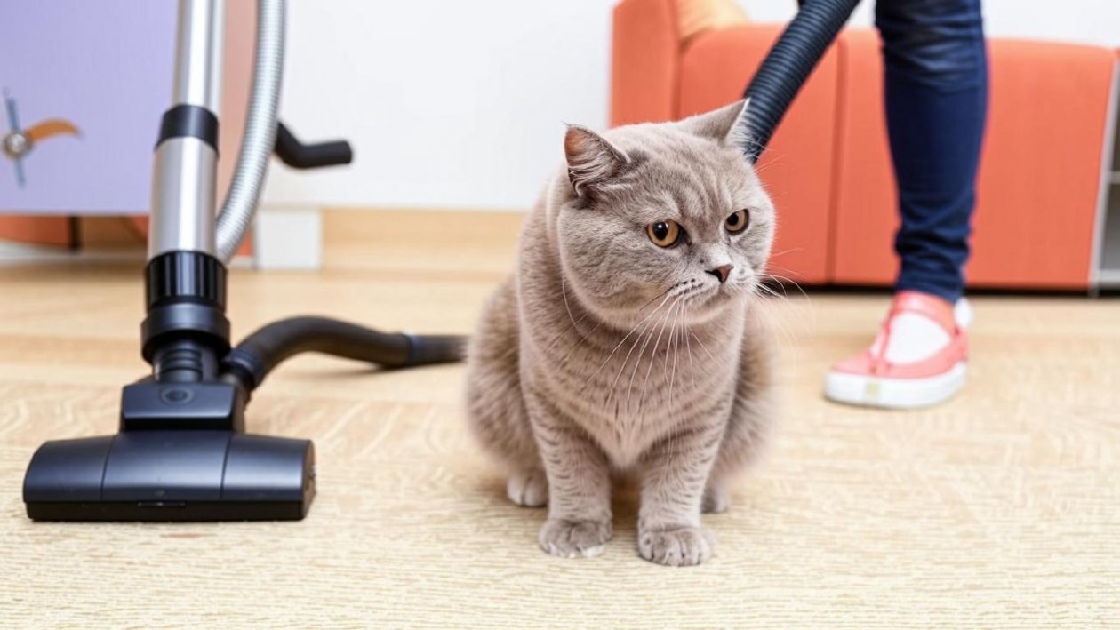 Мягкие лапки — стальные нервы: 5 кошек, которых не разозлить даже пылесосом ИИ Kandinsky (18+)