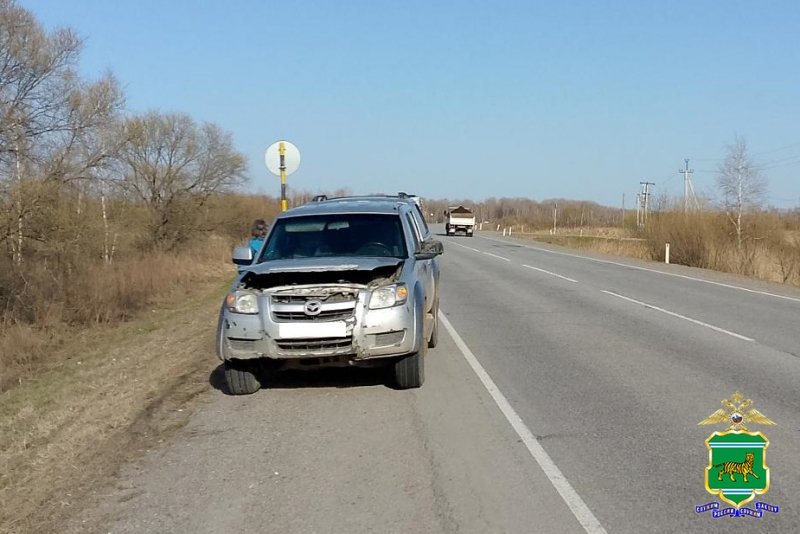 Притёр пикап на трассе и уехал водитель легковушки в ЕАО