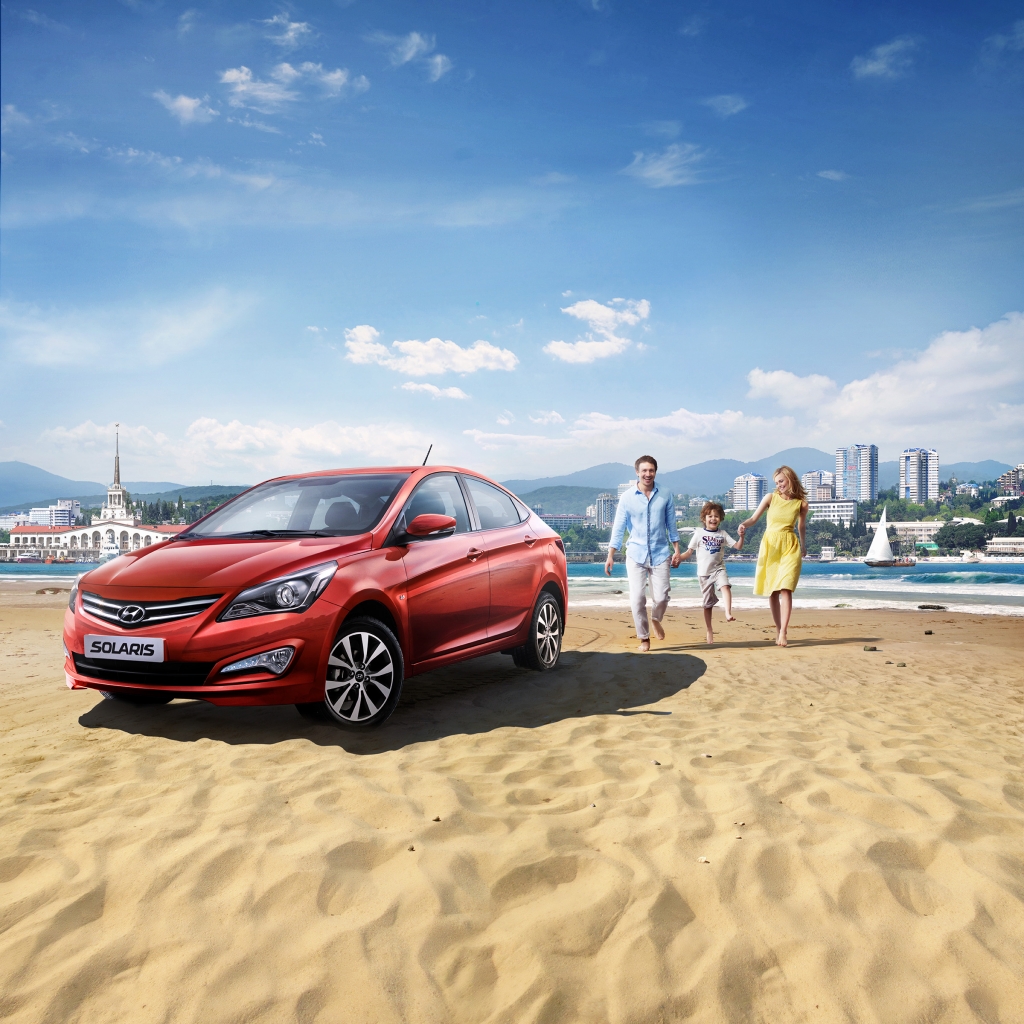 Новый Hyundai Solaris, Фото с места события из других источников