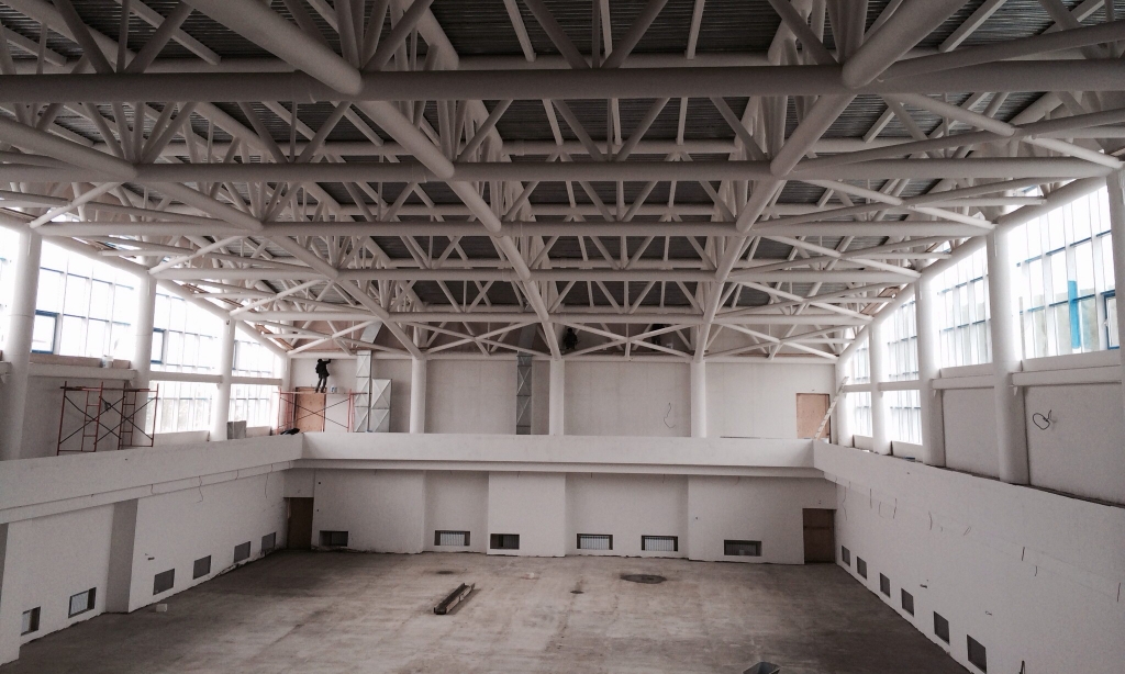 Спортивные комплексы южно сахалинска. Спортивный комплекс Южный. Строительство спортивных объектов на Сахалине.