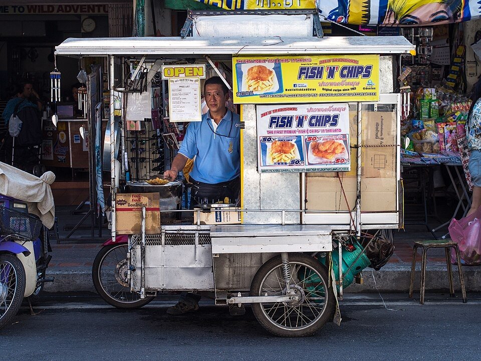 Уличная еда в Таиланде Википедия, Takeaway