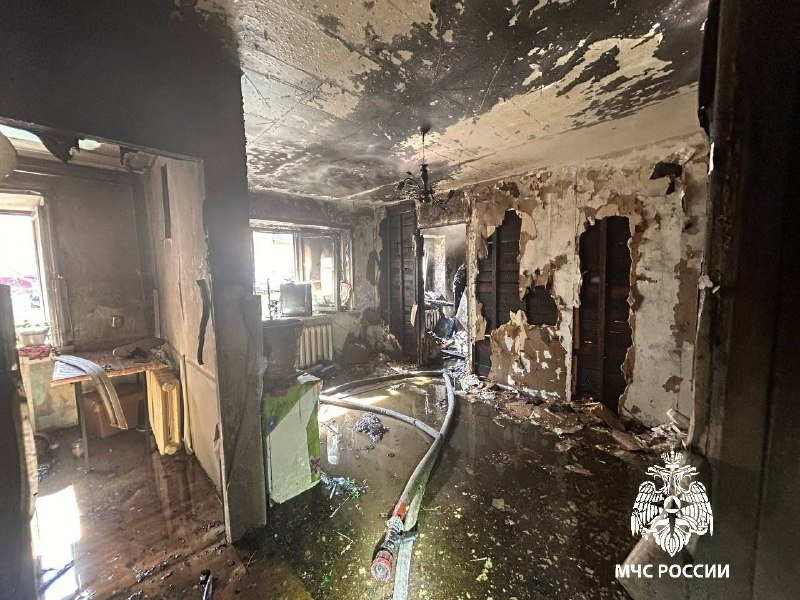 16-летний подросток отравился угарным газом при пожаре из-за детской шалости в Братске