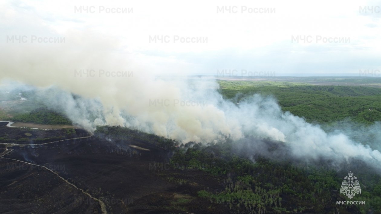 Огнеборцы ежедневно борются с природными пожарами в Приамурье ГУ МЧС России по Амурской области