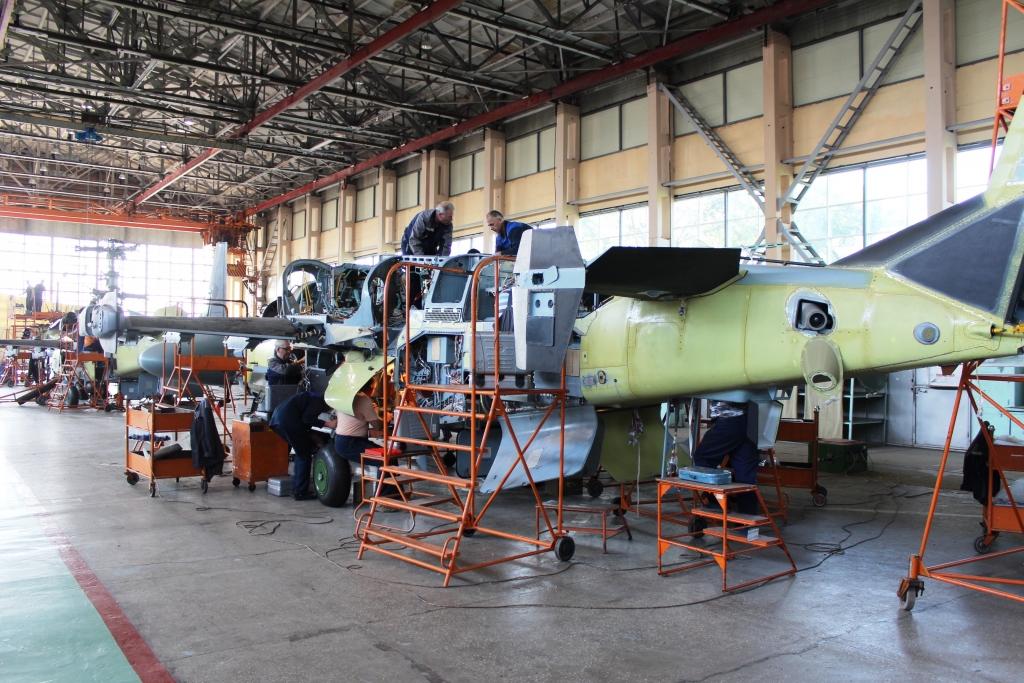 боевые вертолеты Ка-52 АКК "Прогресс" пресс-служба АКК "Прогресс"