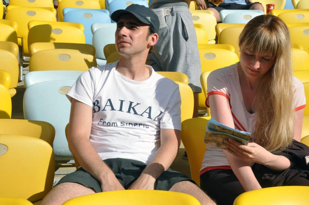 Матч "Россия – Алжир" на Чемпионате мира по футболу, Фото с места события собственное