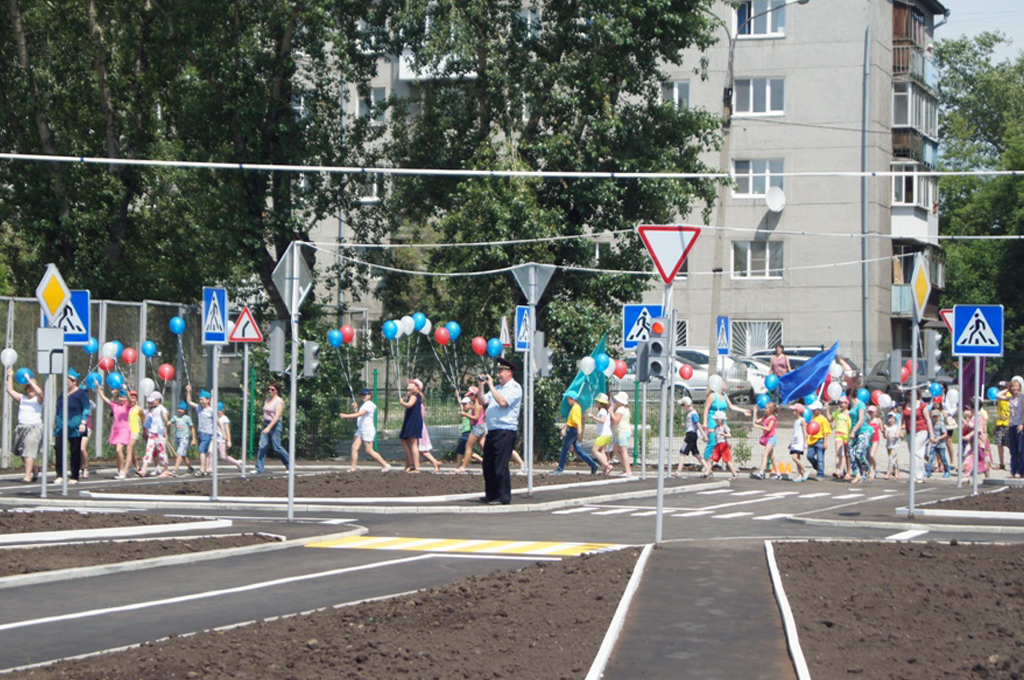 Уникальный автогородок в Иркутске, Фото с места события собственное