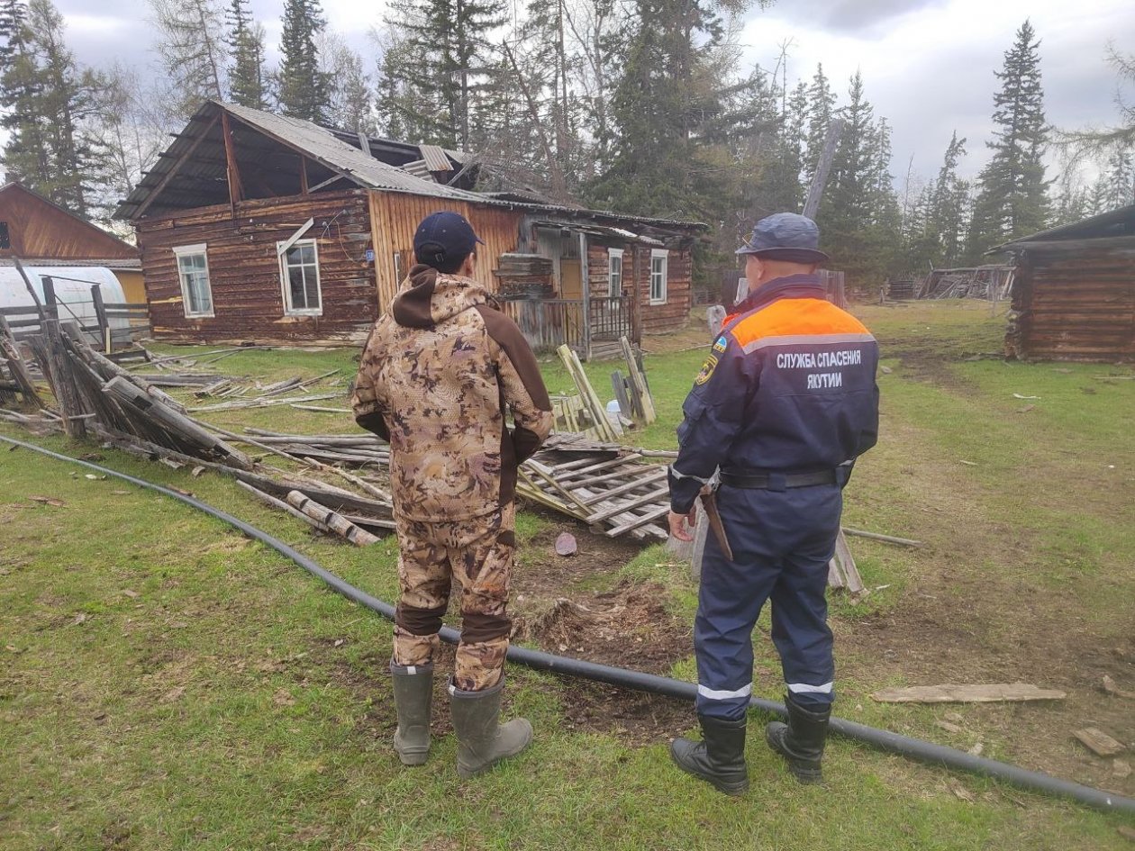 В Якутии в заброшенном доме найдено тело пропавшего мужчины