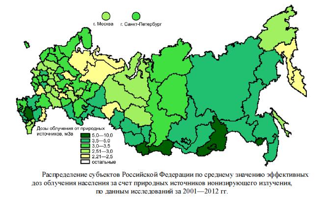 Природные источники облучения, Фото с места события из других источников