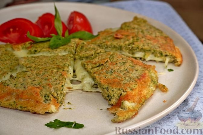 Овсяноблин с расплавленным сыром russianfood.com