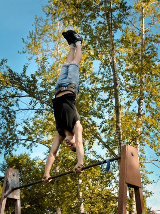 Любители Street Workout в Биробиджане готовятся к осенним соревнованиям, Фото с места события из других источников