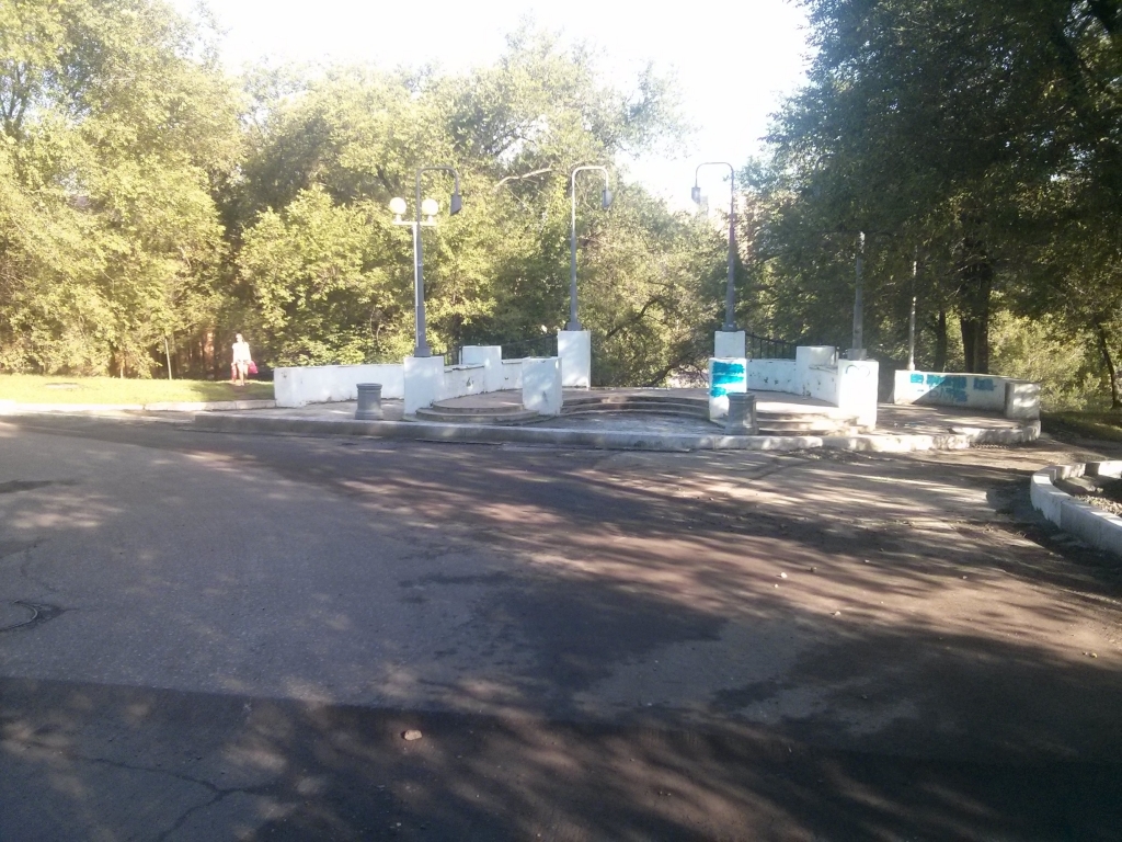 Вход на лестницу, Фото с места события собственное