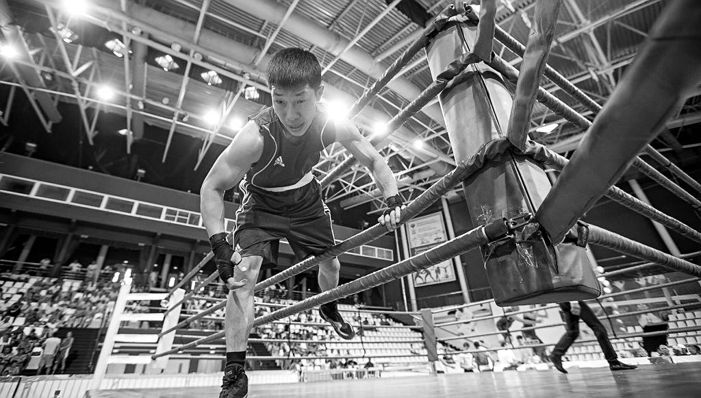 Турнир по боксу памяти Великтона Баранникова стартовал в Бурятии, Фото с места события собственное