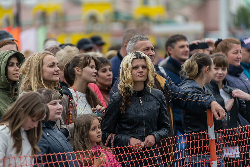 "Нашествие" в миниатюре подарили магаданцам на день города, Фото с места события собственное