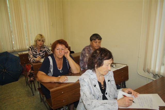 Встреча руководителей Биробиджана с активом территориального общественного самоуправления , Фото с места события собственное