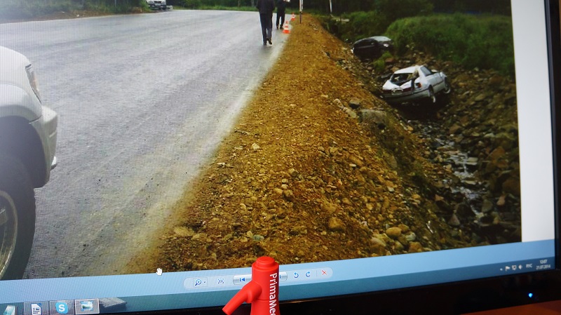 В ДТП обошлось без жертв, но некоторые пассажиры иномарок попали на больничную койку, Фото с места события собственное