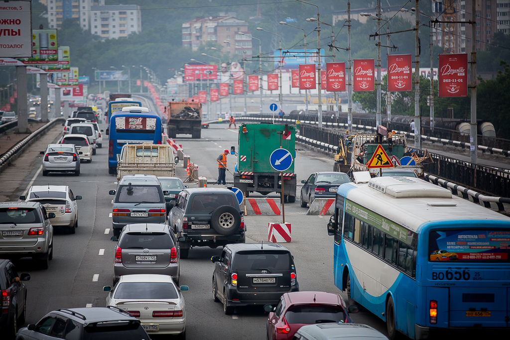 Ремонт незаметным и быстрым не будет, Фото с места события собственное