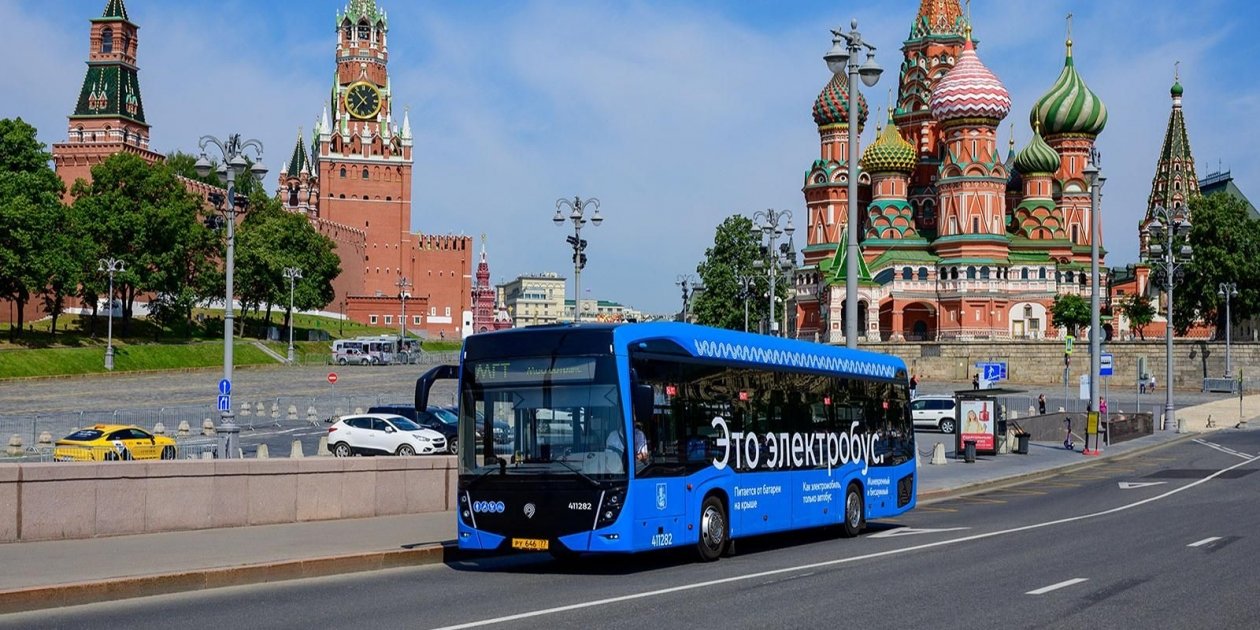 Электробус в Москве mos.ru