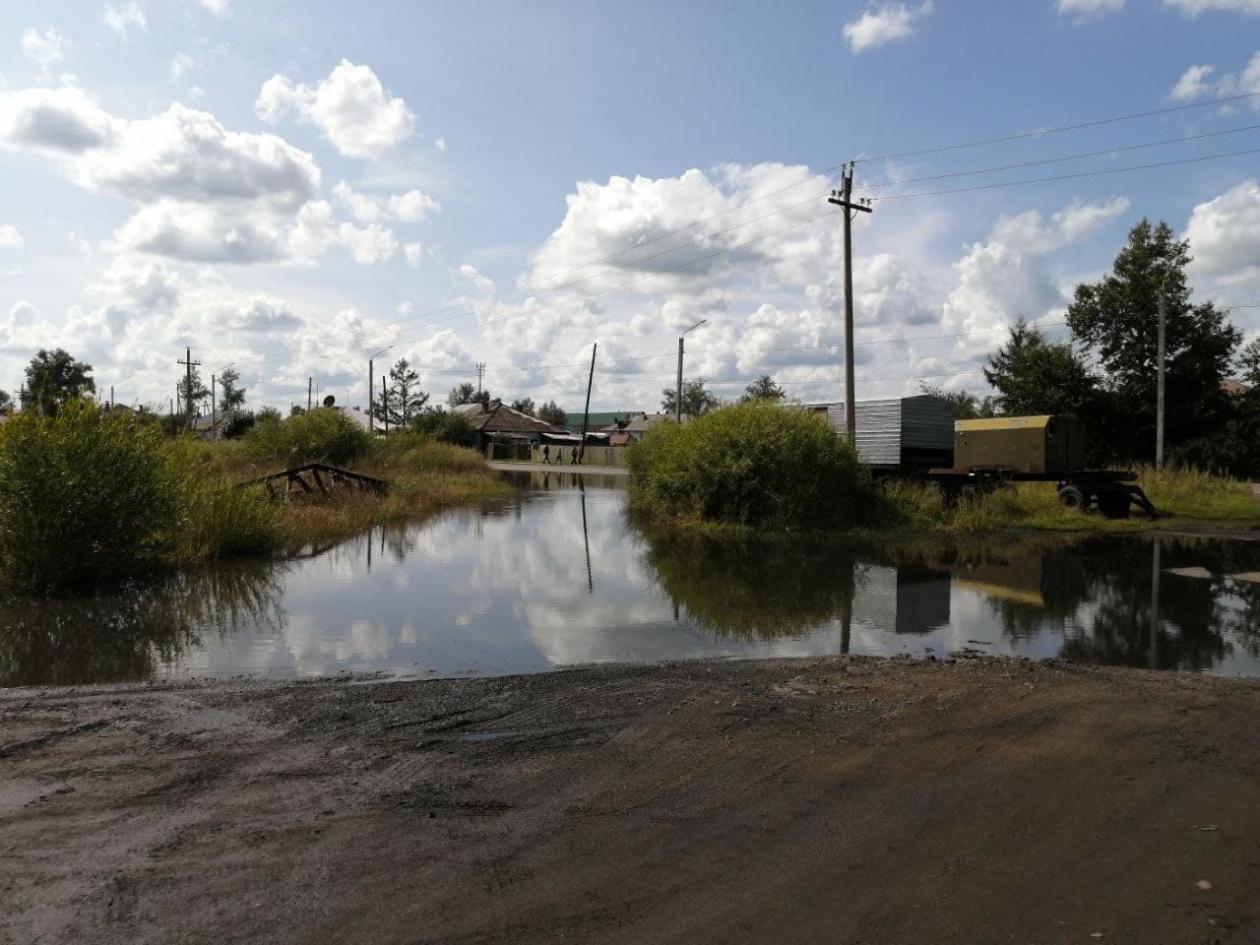 Наводнение в Оймяконском районе Якутии: десятки дворов под водой