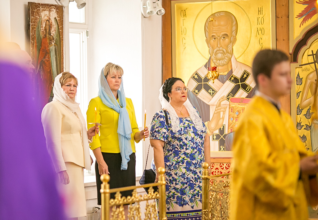 Великая Княгиня также побывала в Одигитриевском соборе Улан-Удэ, Фото с места события из других источников