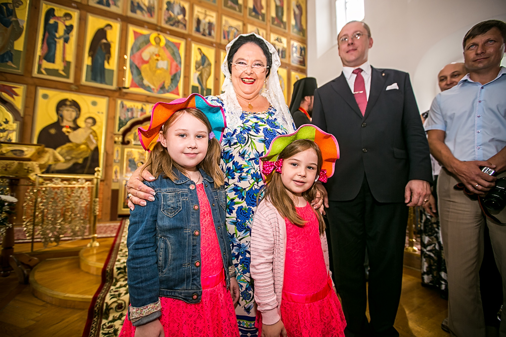 Великая Княгиня также побывала в Одигитриевском соборе Улан-Удэ, Фото с места события из других источников