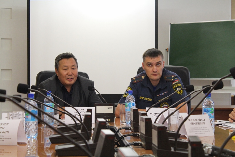 Пресс-конференция по пожароопасной обстановке в Якутии Юлия Егорова, YakutiaMedia