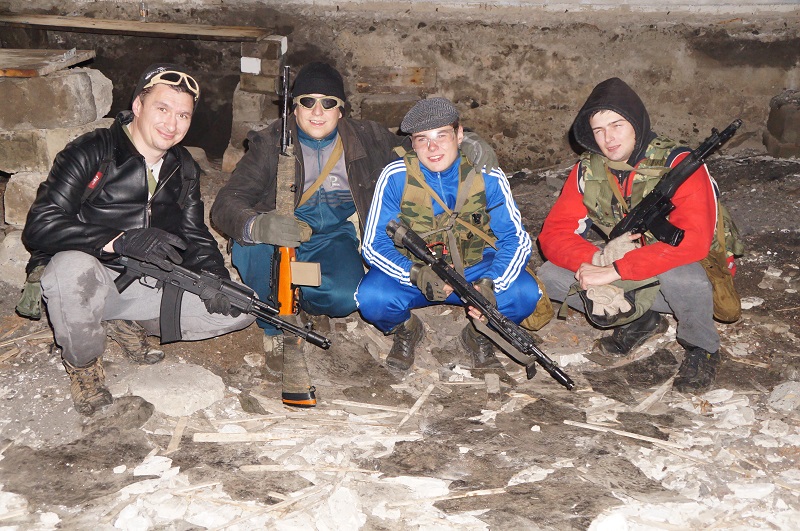 Бандиты, Фото с места события собственное