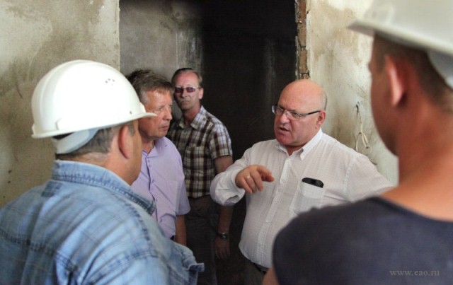 Александр Винников встретился со строителями, Фото с места события из других источников